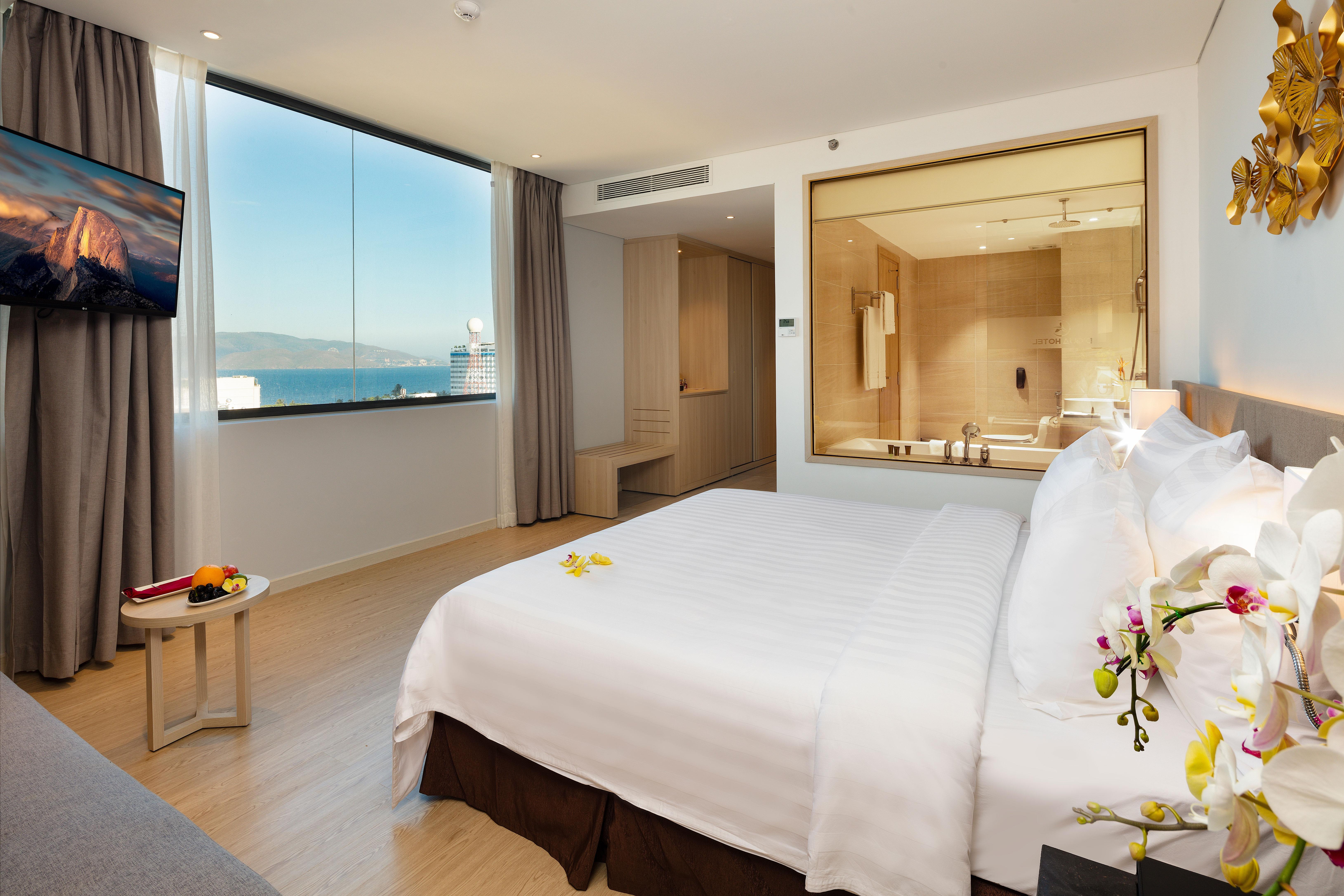 Dqua Hotel Nha Trang Bagian luar foto